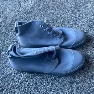 Lavender gray BANGS shoes.